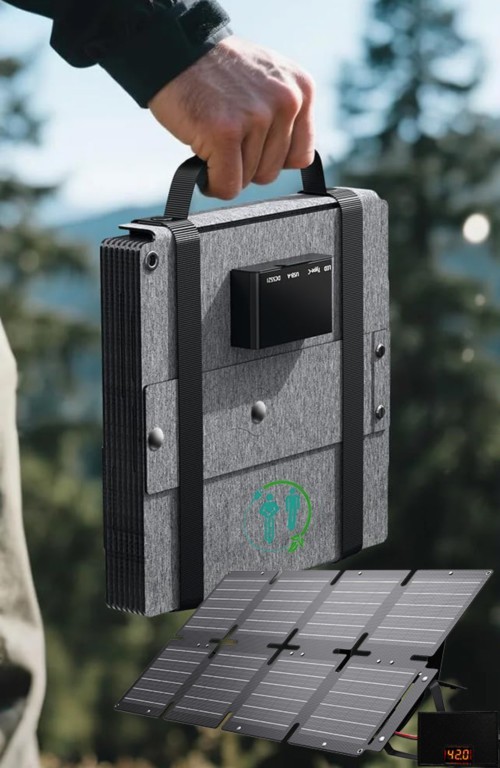 Chargeur solaire vélo trottinette